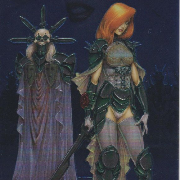 DAWN Venus In Chrome 6 Chromium Card Set Joseph M Linsner Signed Limited to 2500 - Picture 9 of 9